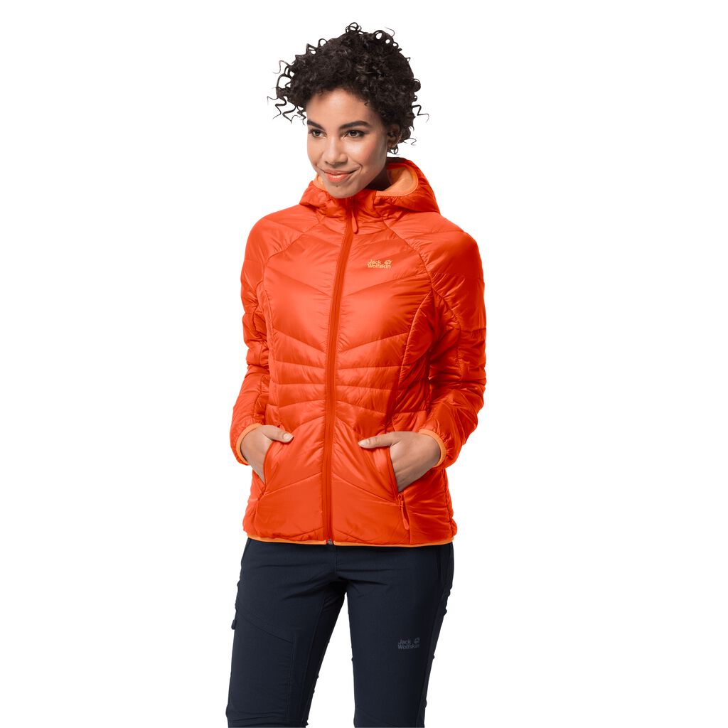 Jack Wolfskin ARGON HOODY Vestes Femme Rouge - YEPUKAN-27